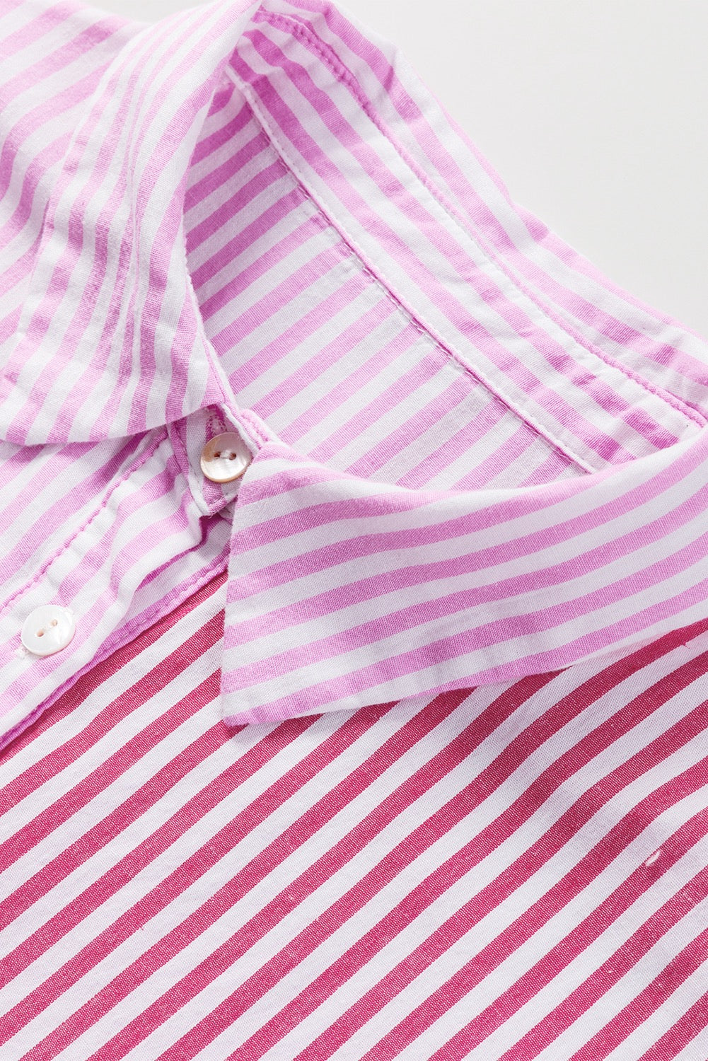 Pink Striped Button Up Shirt